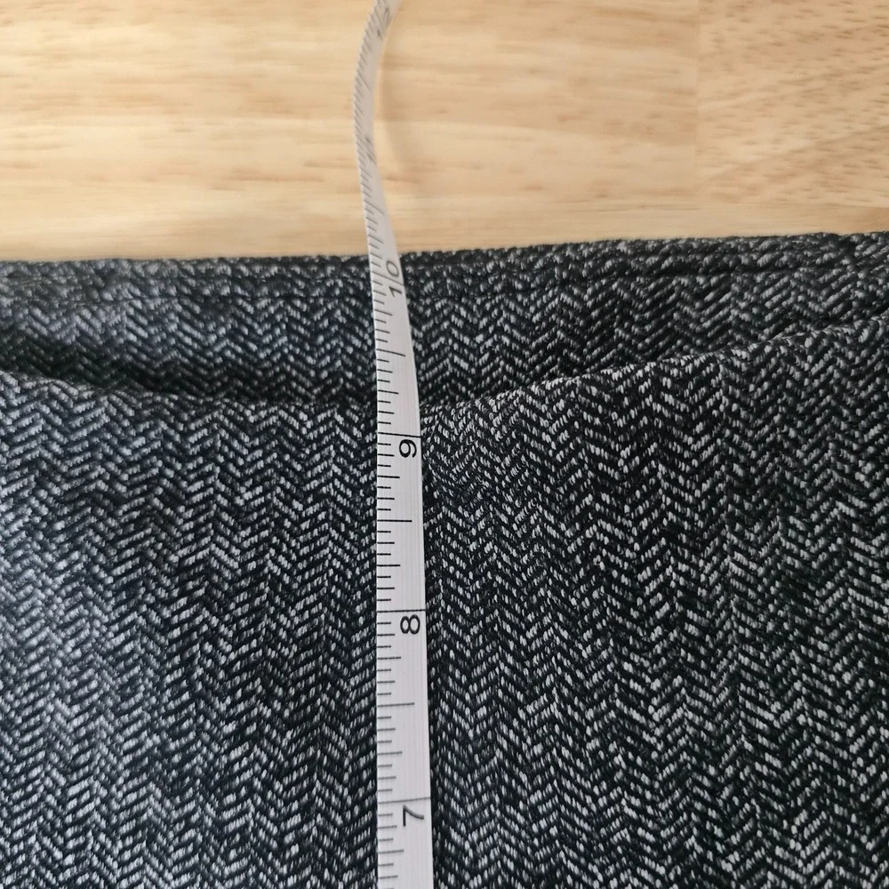 Athleta Women Black Speckled High Rise Capri Leggings Pants Size XS - Picture 6 of 10